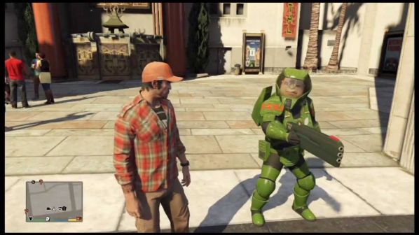 Master Chief GTA 5 Easter Egg